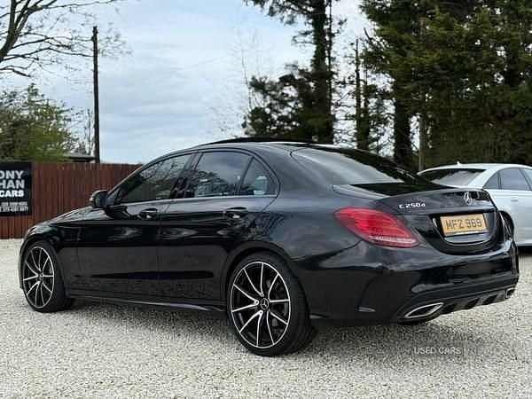 Used Mercedes C250 AMG Line Premium 2018 Black Sedan