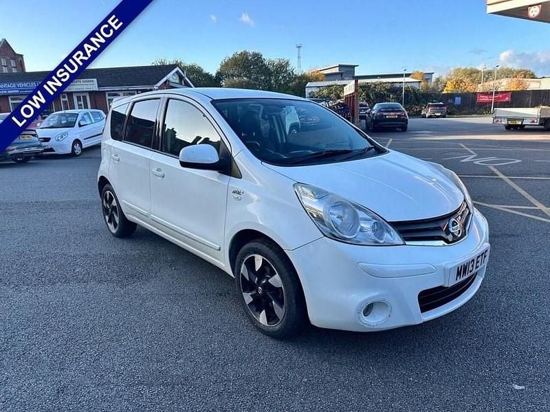 White Used 2013 Nissan Note N-TEC Hatchback | £2,495 (A bit pricey) - Image 1/4