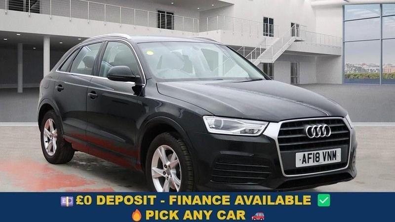 Black Used 2018 Audi Q3 Sport SUV | £11,299 (Good price) - Image 1/4