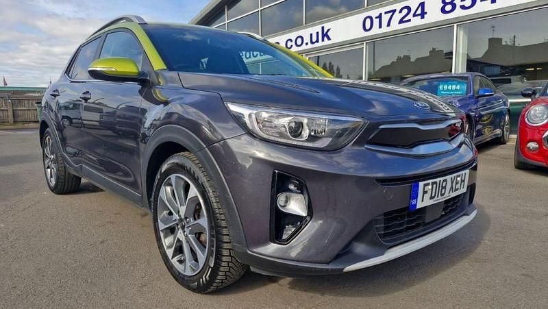 Grey Used 2018 Kia Stonic First Edition SUV | £9,488 (A bit pricey) - Image 1/4