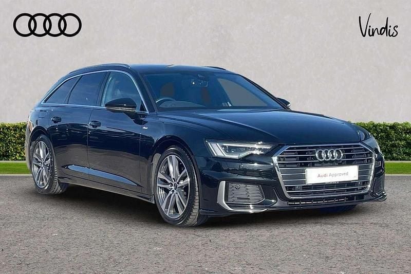 Black Used 2023 Audi A6 S-Line Estate | £26,900 (Good price) - Image 1/4