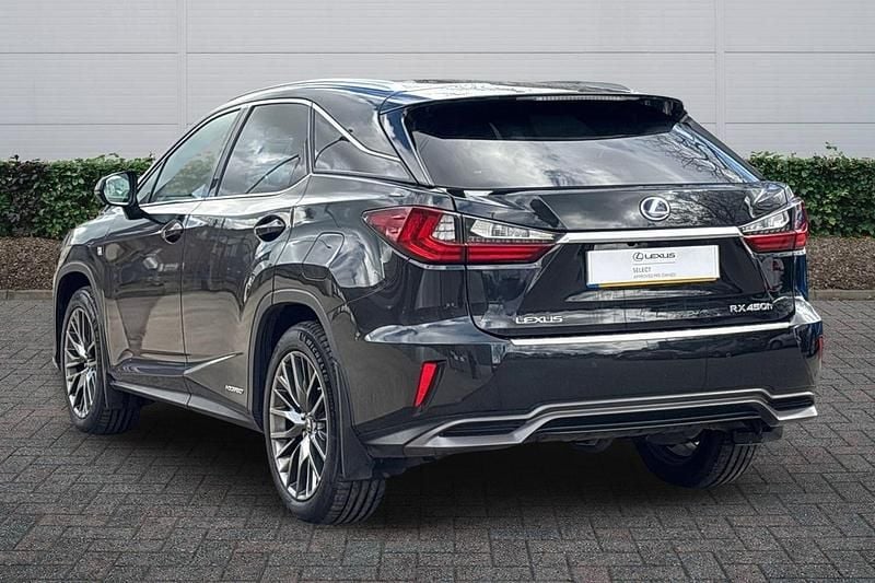 Used Lexus RX450h Sport Line 2017 Black SUV