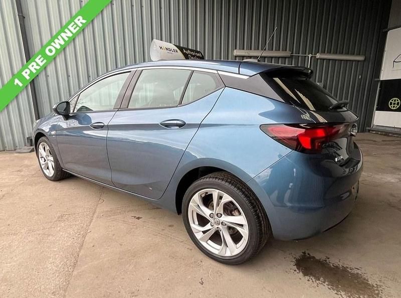 Used Vauxhall Astra SRi 100 HP (73 kW) 2017 Blue Hatchback