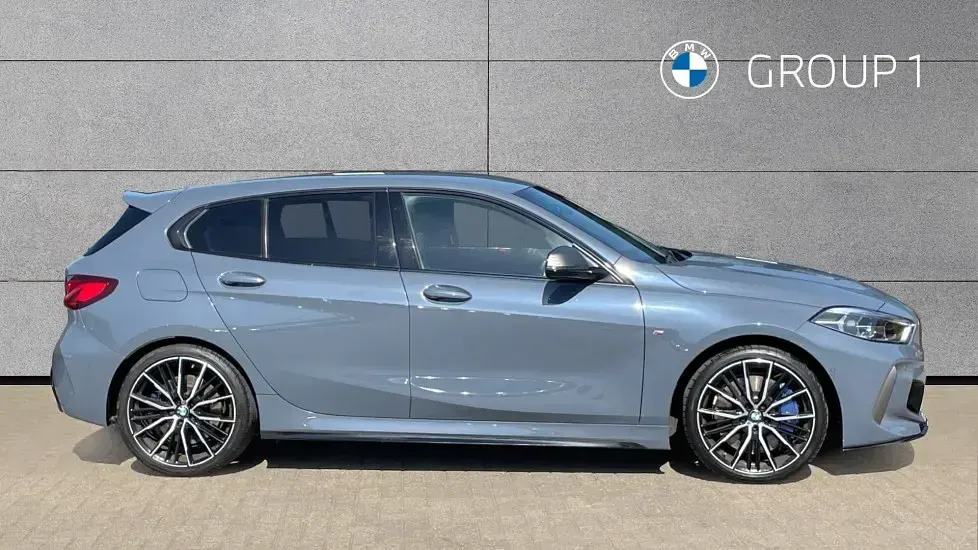Used BMW M135 Shadowline 306 HP (225 kW) 2021 Grey Hatchback