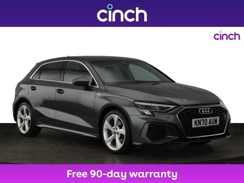 Grey Used 2020 Audi A3 S-Line Hatchback | £18,649 (Fair price) - Image 1/3