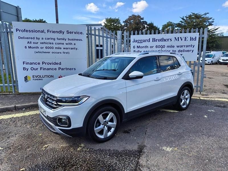 Used VW T-Cross SEL 2022 White SUV
