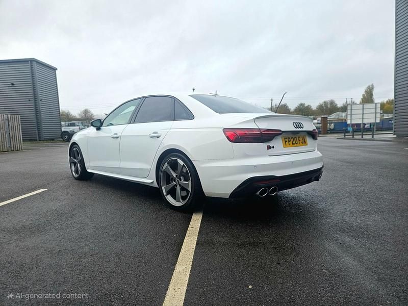 Used Audi A4 Black Edition 2020 White Sedan