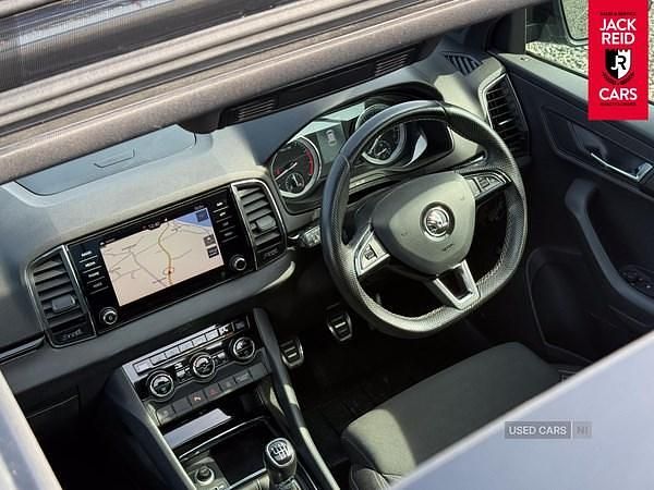 Used Skoda Karoq SportLine 150 HP (110 kW) 2019 Black SUV