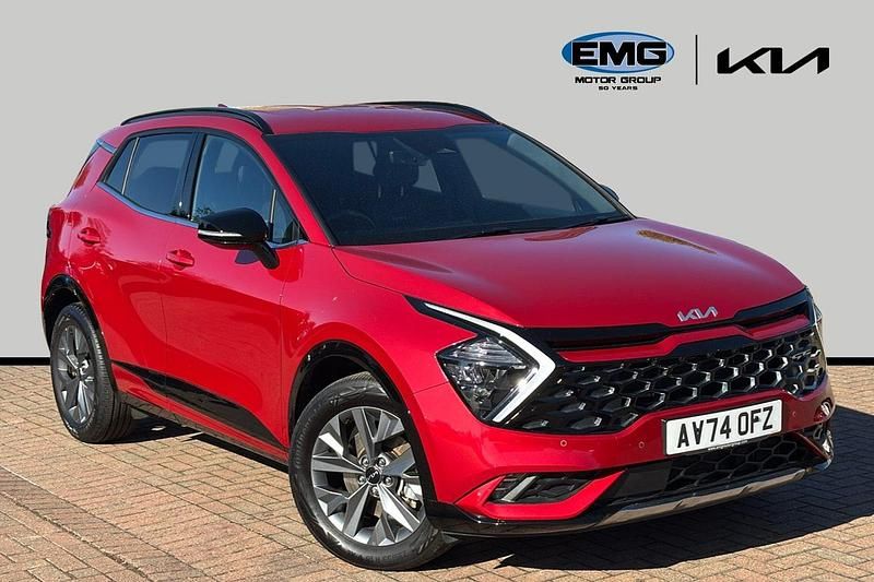 Red Used 2024 Kia Sportage 2 SUV | £28,395 (Fair price) - Image 1/3