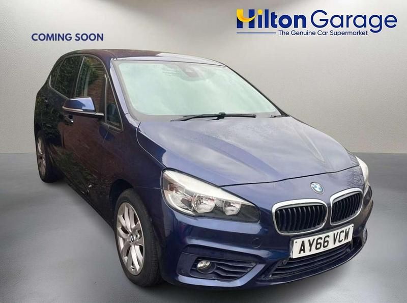 Used BMW 218 Sport Line 2016 Blue MPV