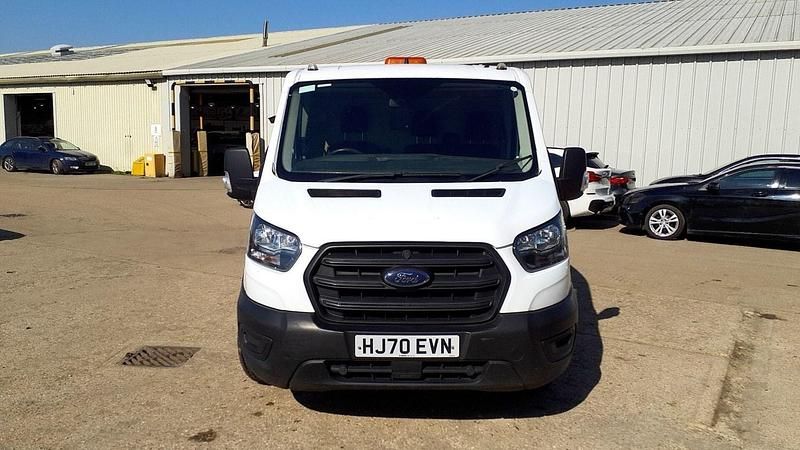 Used Ford Transit 130 HP (95 kW) 2020 White Cabriolet