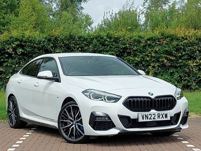 White Used 2022 BMW 218 M Sport Sedan | £21,998 (Fair price) - Image 1/4