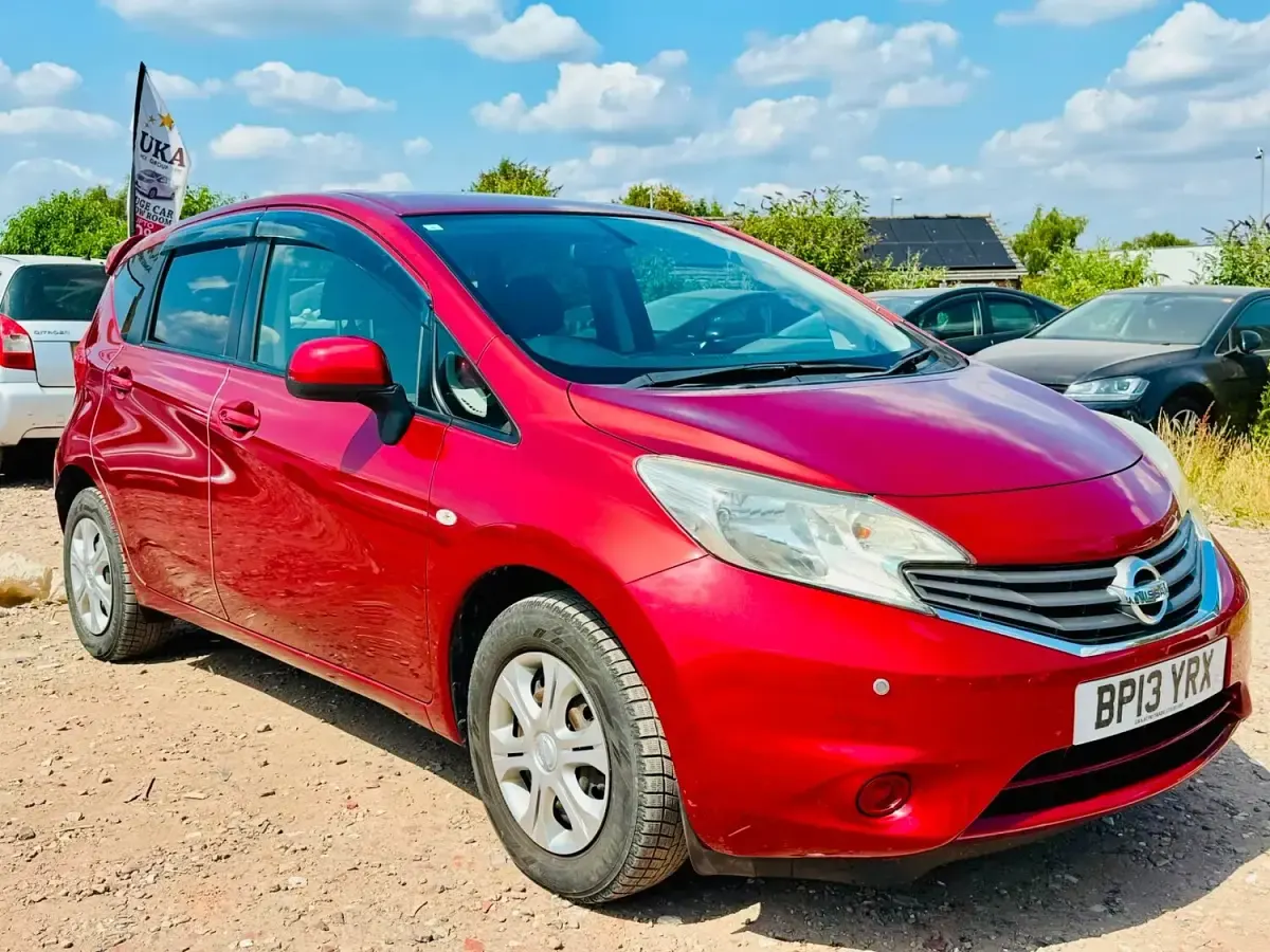 Used Nissan Note Acenta Premium 2026 Red Hatchback