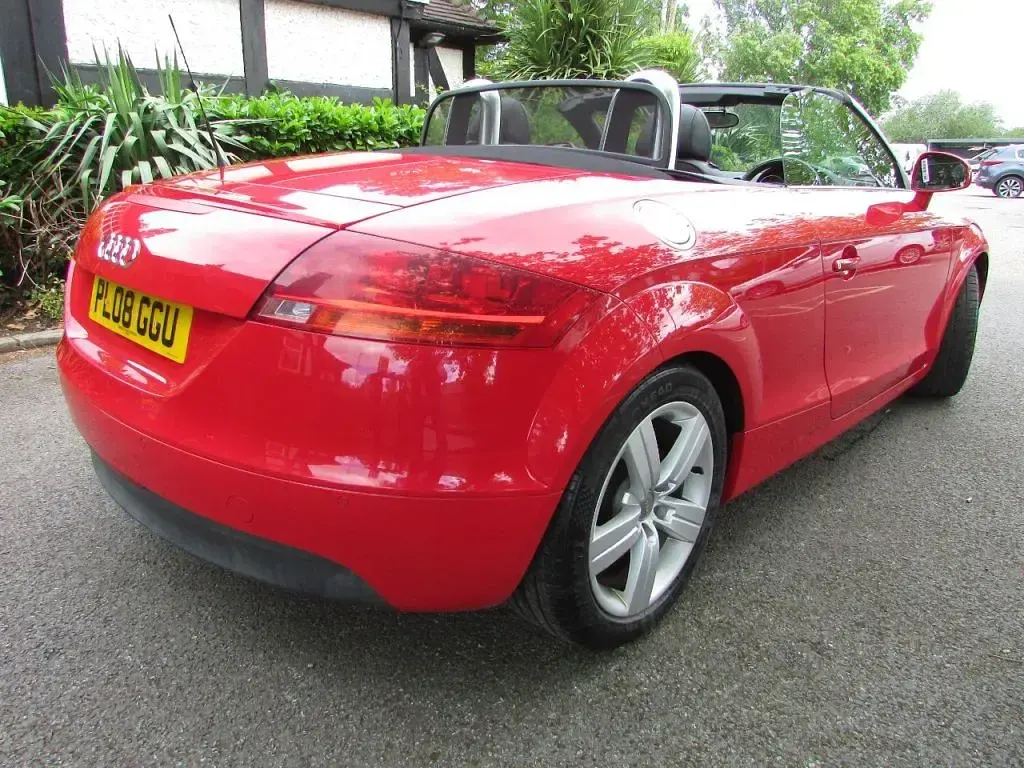 Used Audi TT 200 HP (147 kW) 2008 Red Coupe