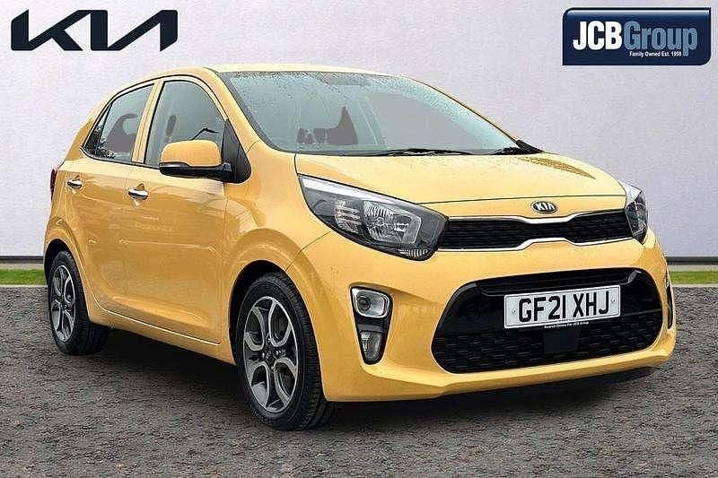 Yellow Used 2021 Kia Picanto 3 Hatchback | £12,495 (Fair price) - Image 1/4