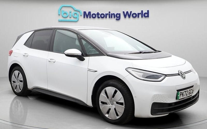Used VW ID.3 Pro Performance 150 kW (204 HP) 2022 White Hatchback