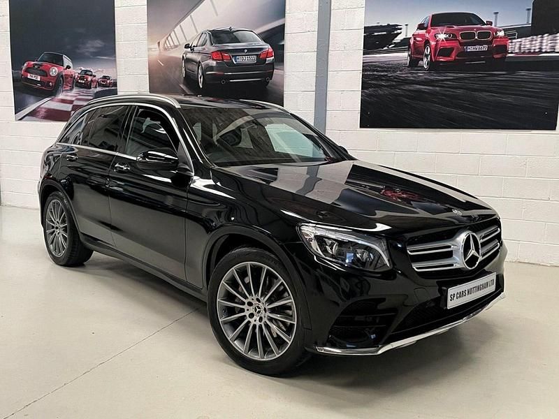 Black Used 2016 Mercedes GLC220 AMG Line Premium Estate | £18,490 (A bit pricey) - Image 1/4