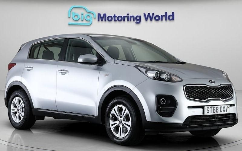 Used Kia Sportage 116 HP (85 kW) 2018 Silver SUV