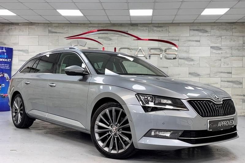 Grey Used 2015 Skoda Superb LAURIN & KLEMENT Estate | £15,998 (Fair price) - Image 1/1