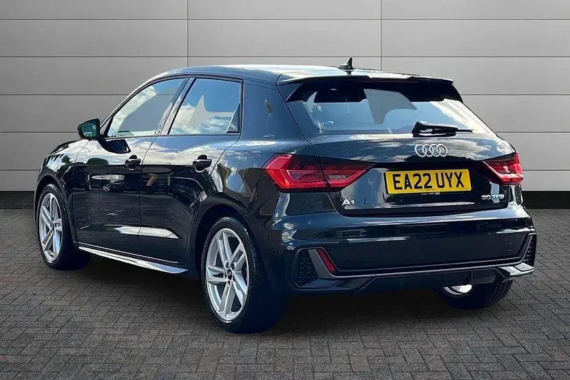 Used Audi A1 Sportback S-Line 108 HP (79 kW) 2022 Mythos black Hatchback