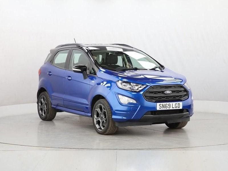 Usado Ford Ecosport ST-Line 125 HP (91 kW) 2019 Azul SUV