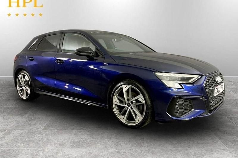 Used Audi A3 Comfort 150 HP (110 kW) 2022 Blue Sedan