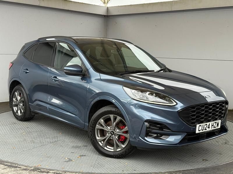 Blue Used 2024 Ford Kuga ST-Line SUV | £21,999 (Fair price) - Image 1/4