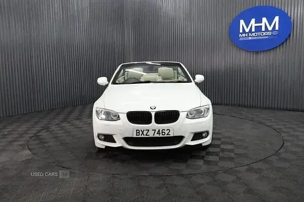 Used BMW 320 Cabriolet M Sport 2011 White Cabriolet