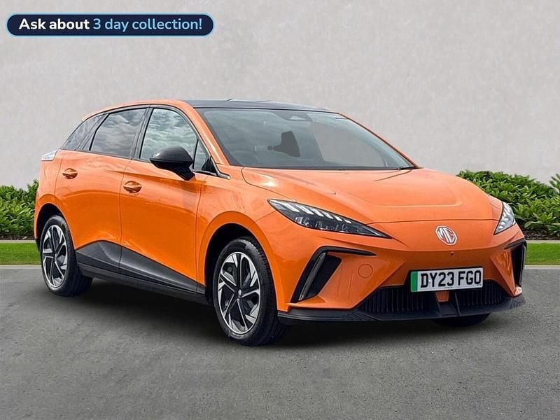 Orange Used 2023 MG MG4 EV Trophy Hatchback | £16,599 (Good price) - Image 1/4