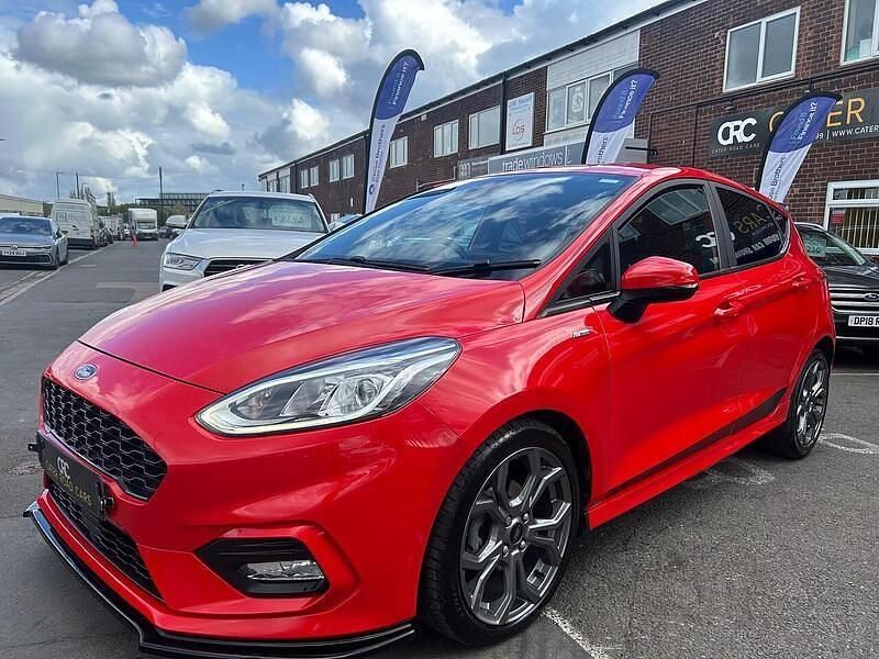 Second-hand Ford Fiesta ST-Line 95 CP (69 kW) 2021 Roșu Hatchback