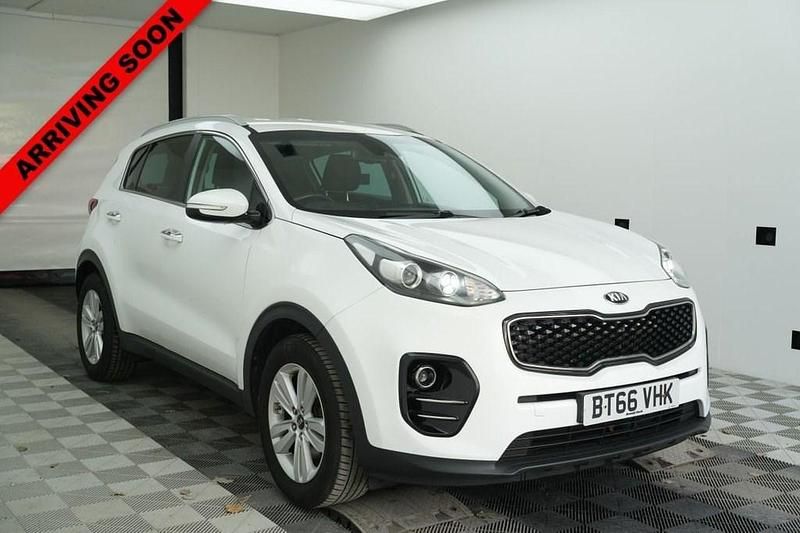 Used Kia Sportage 114 HP (83 kW) 2016 White SUV