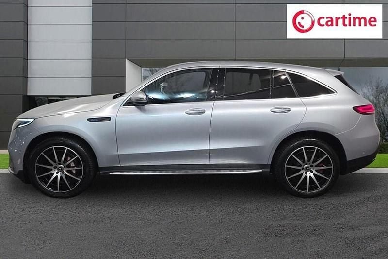 Used Mercedes EQC400 AMG line 300 kW (408 HP) 2021 Silver SUV