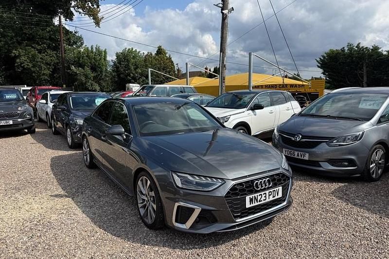 Grey Used 2023 Audi A4 S-Line Sedan | £23,895 (Fair price) - Image 1/1