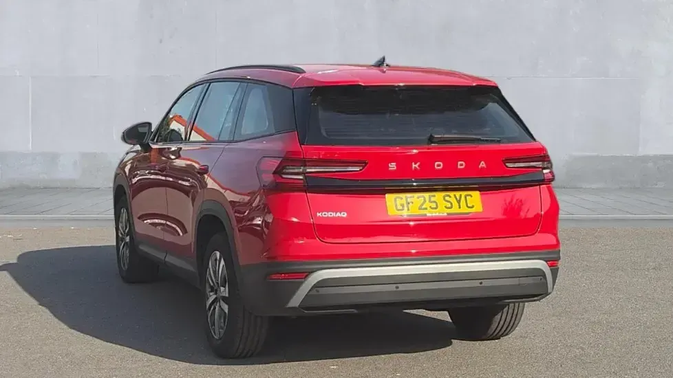 Used Skoda Kodiaq SE 150 HP (110 kW) 2025 Velvet red metallic SUV