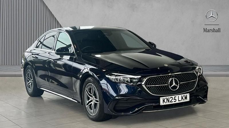 Used Mercedes E200 AMG line 204 HP (150 kW) 2025 Blue Sedan