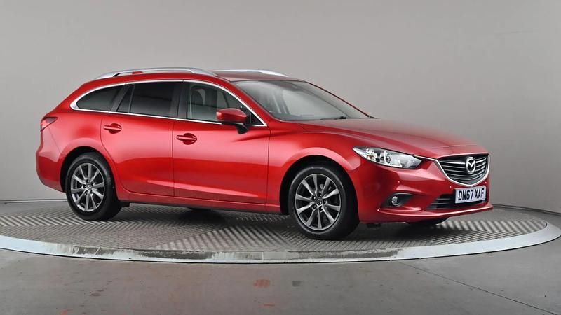 Red Used 2017 Mazda 6 Estate | £10,298 (Fair price) - Image 1/4