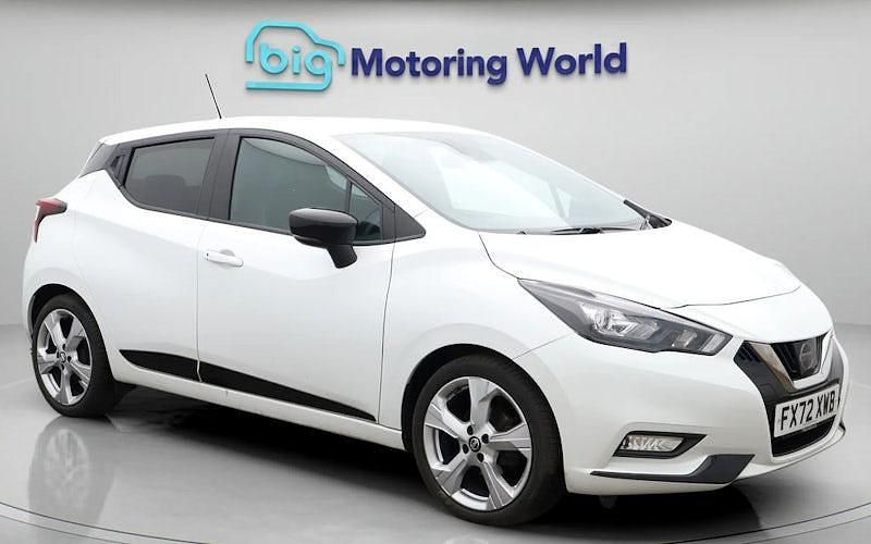 Used Nissan Micra S 92 HP (67 kW) 2022 White Hatchback