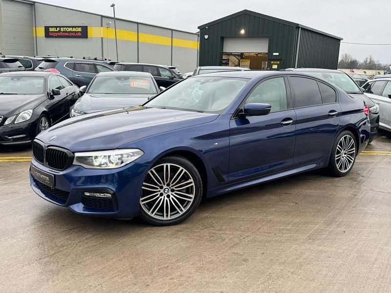 Used BMW 520 M Sport 2017 Blue Sedan