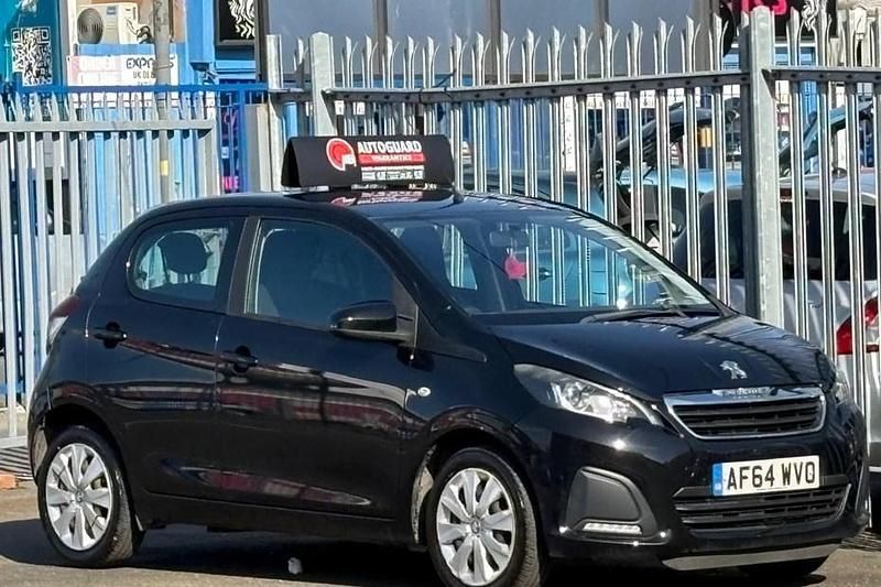 Used Peugeot 108 Active 68 HP (50 kW) 2014 Black Hatchback