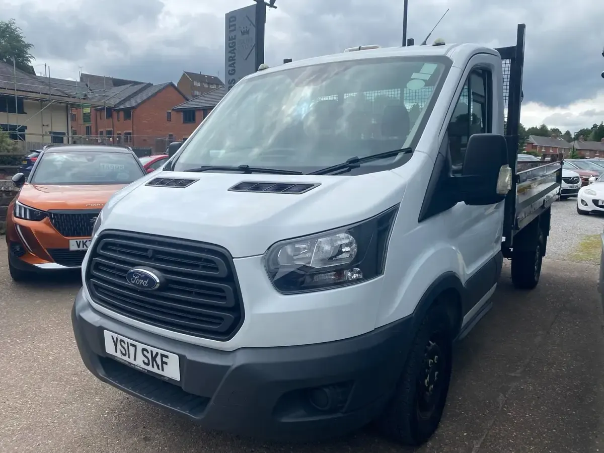 Used Ford Transit 130 HP (95 kW) 2017 White Van