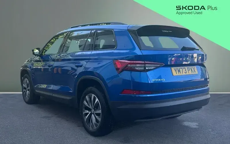 Used Skoda Kodiaq SE Drive 150 HP (110 kW) 2023 Blue SUV