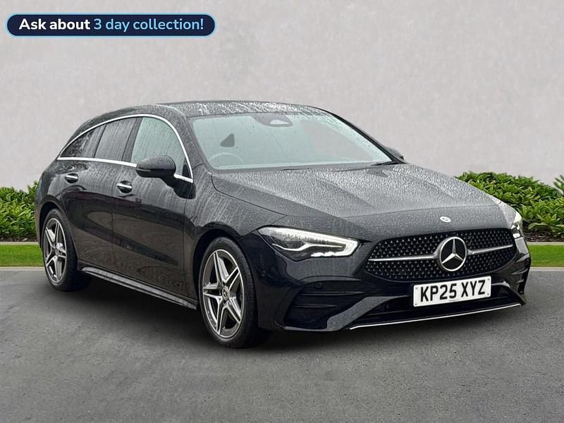 Black Used 2025 Mercedes CLA200 Executive Estate | £27,279 (Fair price) - Image 1/2