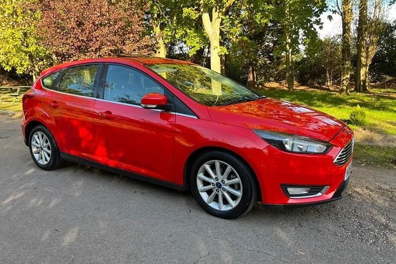 Red Used 2015 Ford Focus Titanium Hatchback | £4,990 (Fair price) - Image 1/1