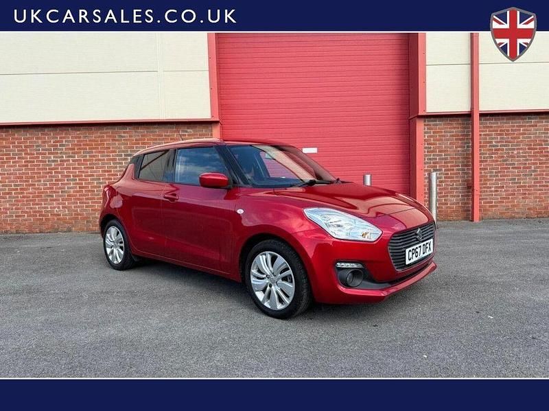 Red Used 2018 Suzuki Swift SZ-T Hatchback | £6,299 (Fair price) - Image 1/4
