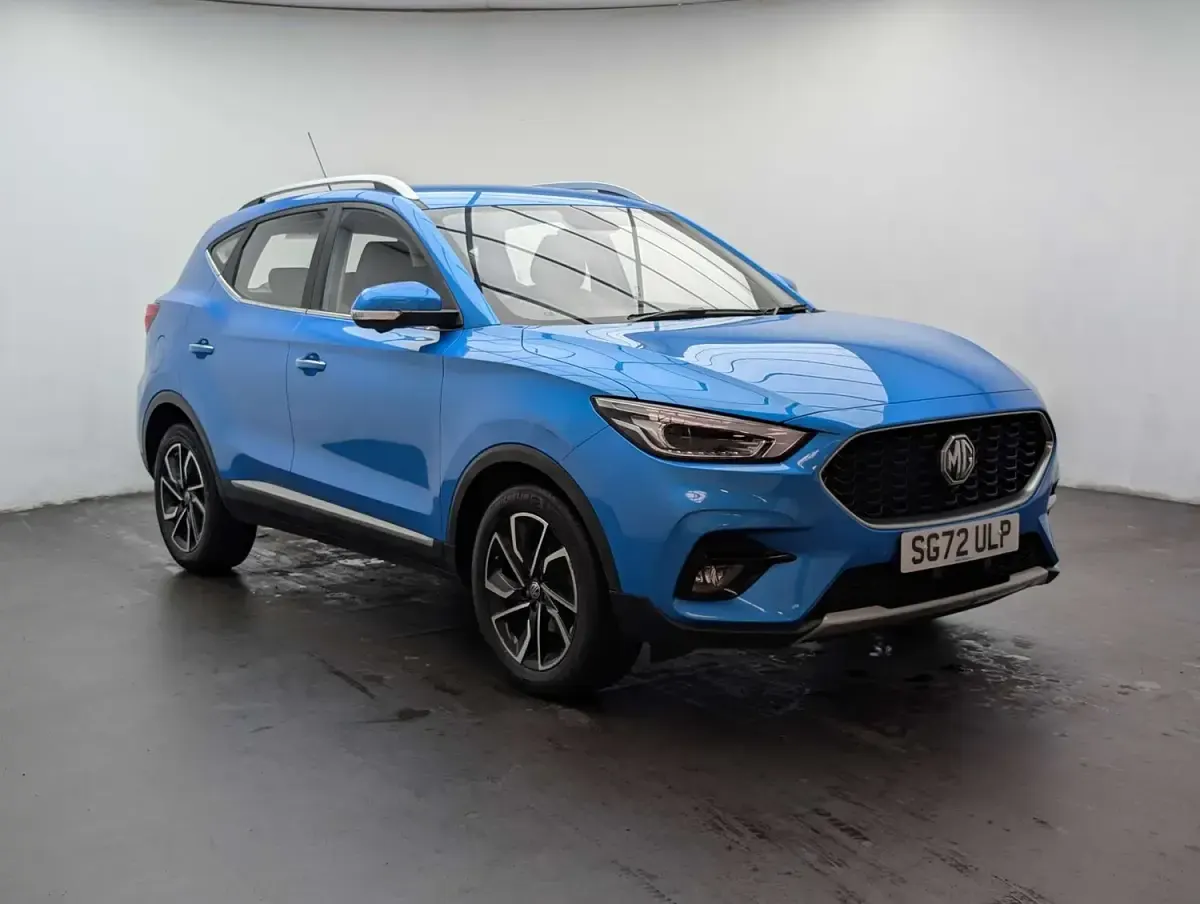 Used MG ZS Exclusive 106 HP (77 kW) 2022 Blue SUV