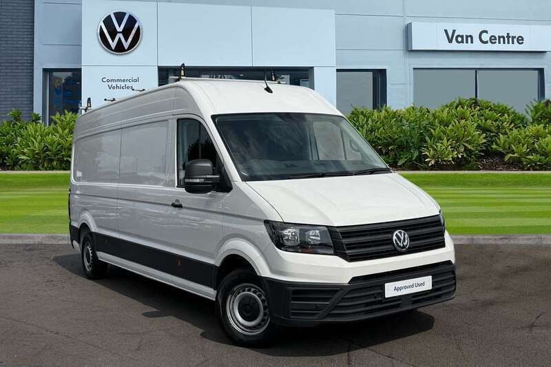 White Used 2023 VW Crafter Trendline Van | £28,789 (A bit pricey) - Image 1/4
