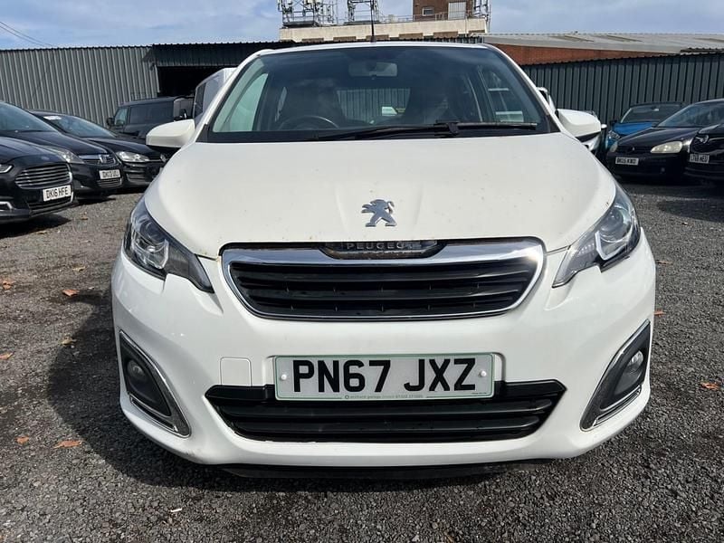 White Used 2017 Peugeot 108 Allure Hatchback | £3,450 (Super price) - Image 1/4