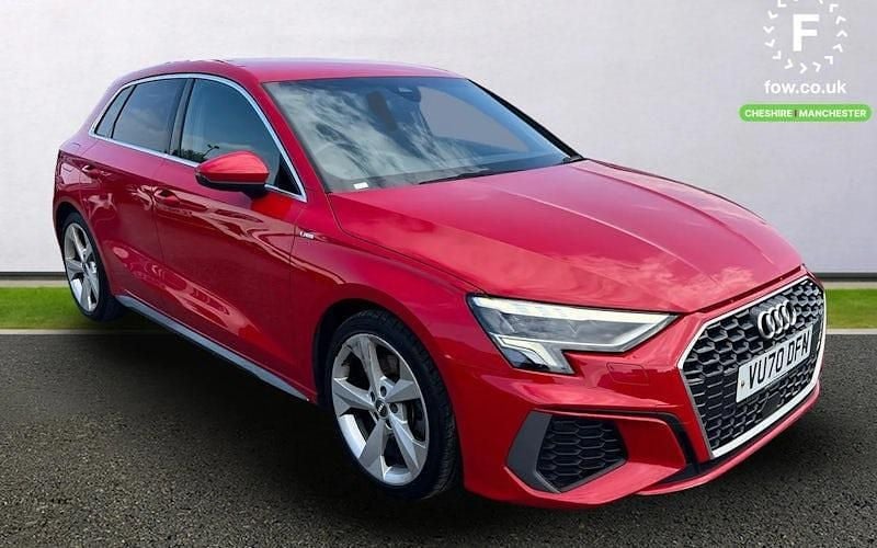 Used 2024 Audi A3 Sportback S-Line Hatchback | £20,099 (Good price) - Image 1/3