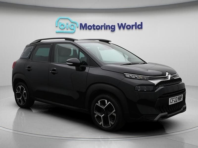 Black Used 2022 Citroën C3 Aircross PureTech SUV | £10,675 (Fair price) - Image 1/4