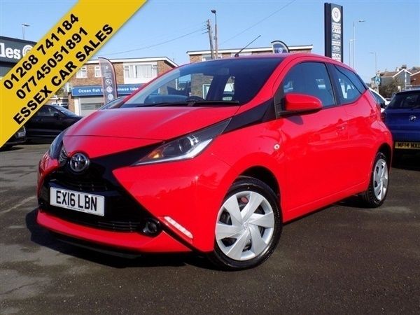 Red Used 2016 Toyota Aygo X-play Hatchback | £6,995 (Fair price) - Image 1/1